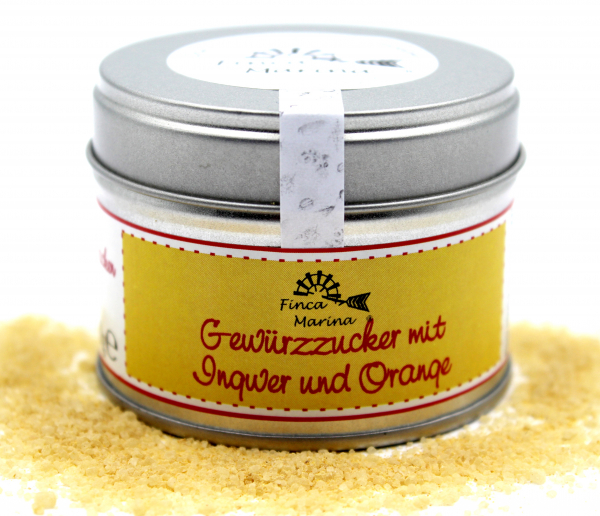 Gewürzzucker mit Ingwer und Orange 60g